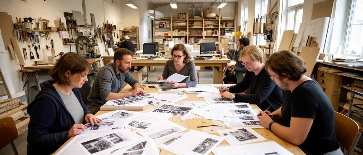 Wortwerk Team bei einem Workshop in Leipzig